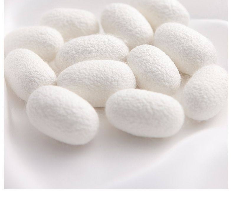 Áo Thun Dài Tay Nam Lụa Tằm Tự Nhiên Mỏng Mát Màu Trắng, Xám, Xanh, Đen chi tiết 4