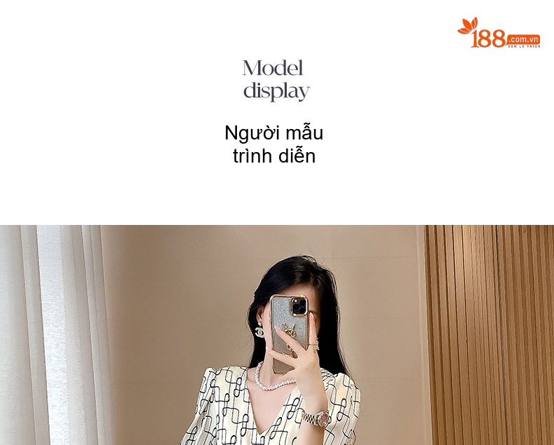 Váy Ôm Body Nữ Dáng Dài Tay Dài Cổ chữ V Xẻ Tà Thiết Kế Eo Cao Màu Trắng, Đen chi tiết 7