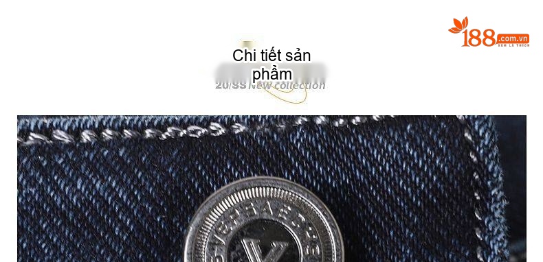 Quần Jean Dáng Suông Nam Co Giãn Thoải Mái Màu Đen chi tiết 34