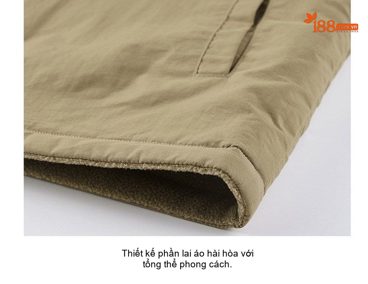 Áo Gile Nam Lót Lông Dày Dặn Hai Mặt Giữ Ấm Chống Gió Màu Xanh Rêu, Be, Xanh Navy, Đen, Xám chi tiết 21