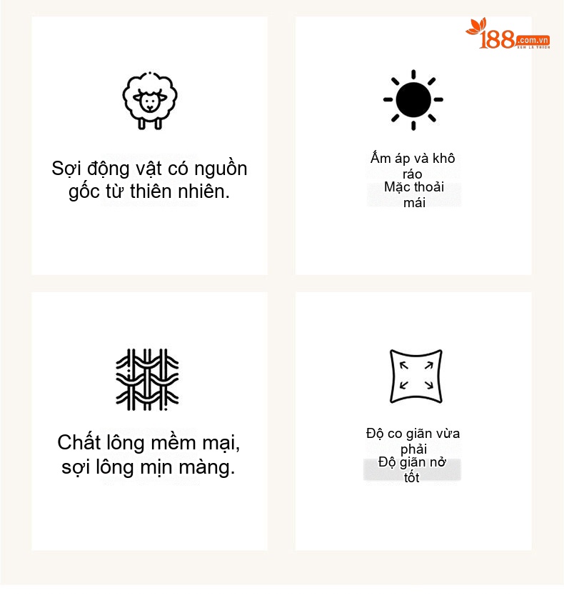 Set Áo Khoác Lửng Nữ và Chân Váy Bút Chì Vải Lông Cừu Hai Mặt Phong Cách Hàn Quốc Màu Nâu, Xám, Kem chi tiết 6