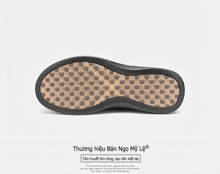 Giày Búp Bê Nữ Da Bóng Quai Ngang Chiều Cao Đế Khoảng 7cm Màu Đen, Trắng, Đỏ chi tiết 17
