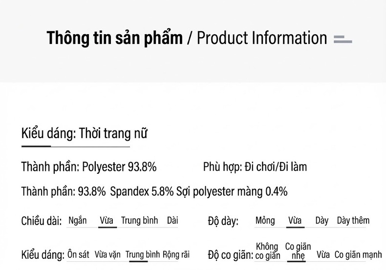 Bộ Vest Nữ Tay Lỡ Mỏng Nhẹ Phong Cách Thanh Lịch Màu Trắng, Xanh, Đen... chi tiết 8