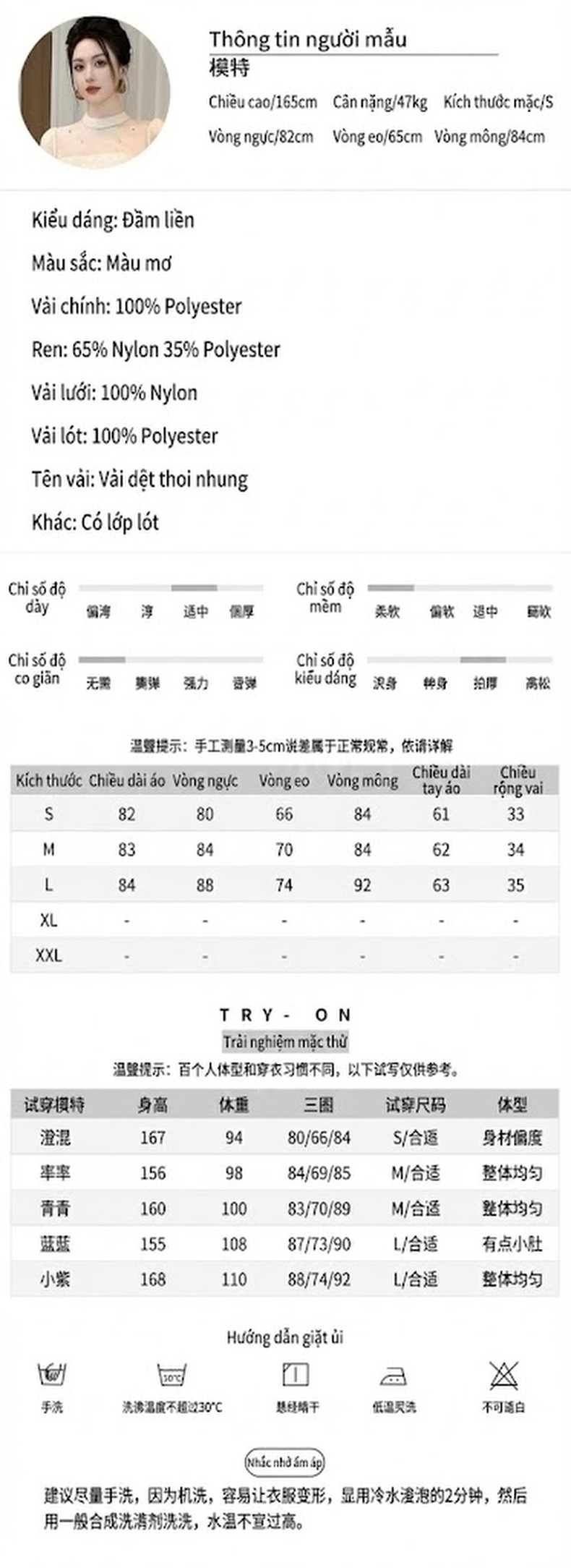Đầm Ôm Body Nữ Tay Loe Cổ Tròn Đính Cườm Phong Cách Pháp chi tiết 2