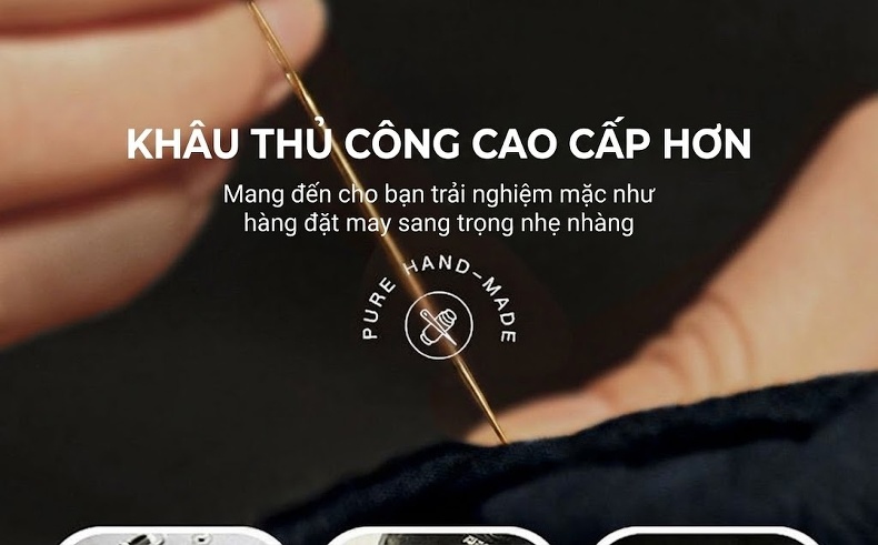 Áo Khoác Nam Dạ Pha Lông Cừu 2 Mặt Lót Lông Vũ Có Thể Tháo Rời Màu Nâu, Xám chi tiết 6