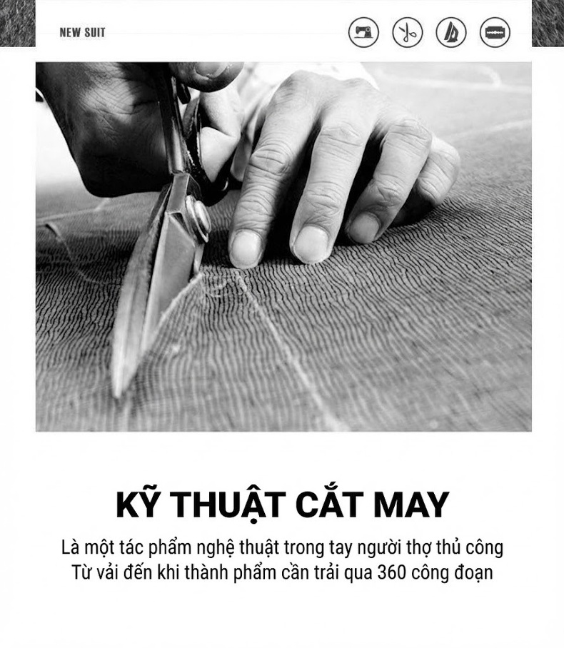 Áo Vest Nam Hai Khuy Một Hàng Khuy Vải Nỉ Lông Cừu Màu Đen, Xám, Nâu chi tiết 9