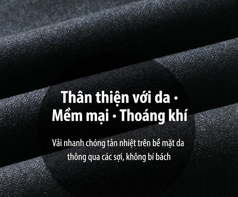 Quần Tây Nam Ống Đứng Dáng Ôm Thời Trang Công Sở Màu Đen, Xám chi tiết 4