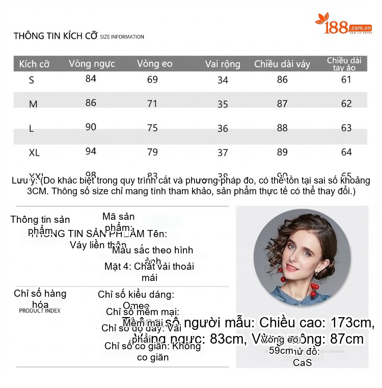 Váy Liền Thân Nữ Tay Dài Lưới Đính Đá Cổ Nơ Phong Cách Quý Cô Màu Xanh chi tiết 11