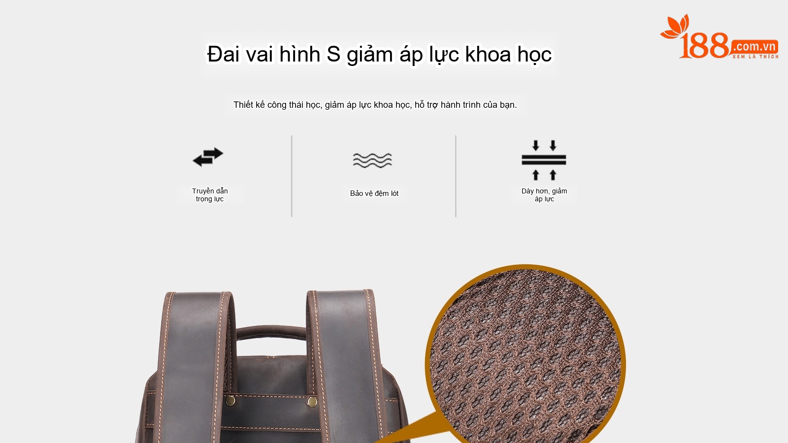 Balo Da Bò Sáp Crazy Horse Đựng Laptop Du Lịch Phong Cách Âu Mỹ Màu Nâu