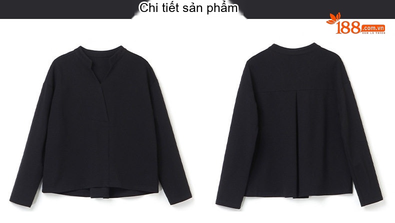 Bộ Đồ Nữ Thu Đông Áo Tay Lỡ Và Chân Váy dáng chữ A Thanh Lịch Màu Đen, Nâu, Xám chi tiết 22