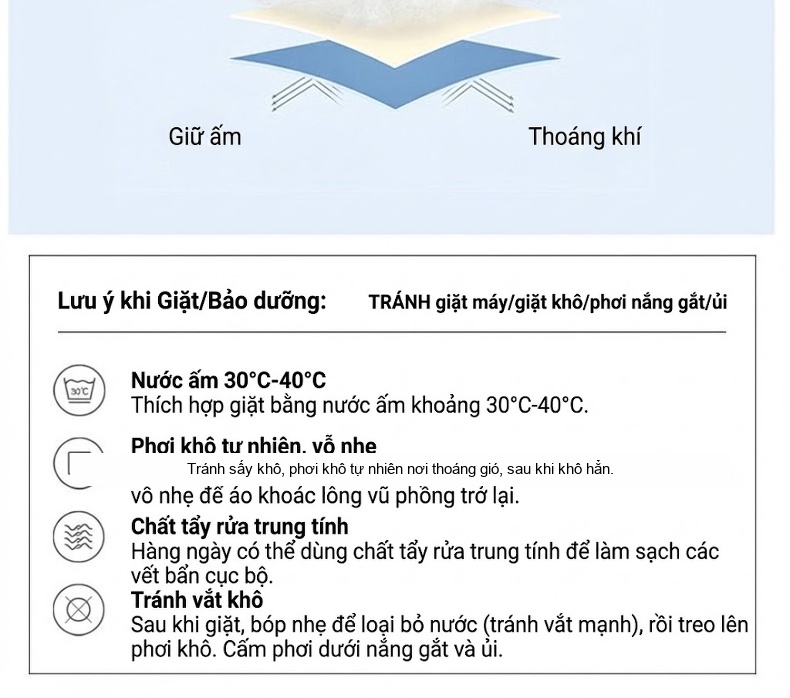 Áo Khoác Nam Lông Cừu Dáng Ngắn Dày Dặn Màu Nâu, Đen chi tiết 10