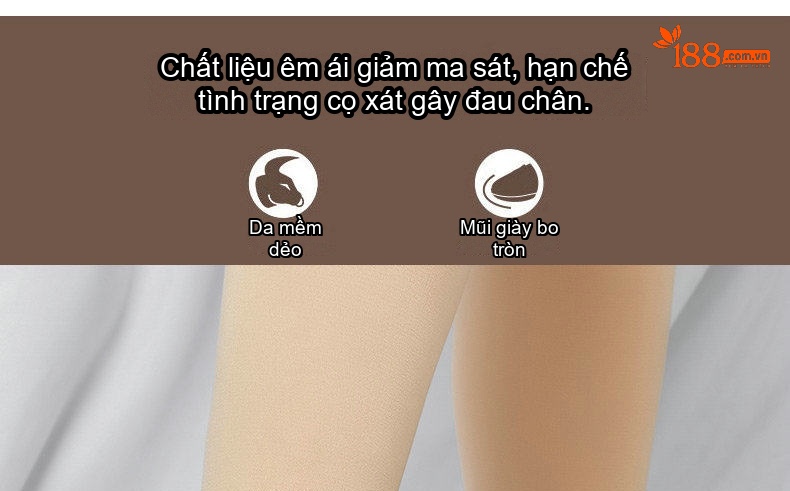 Giày Cao Cổ Nữ Lót Lông Giữ Ấm Chiều Cao Đế Khoảng 3cm Màu Kem, Đen, Đỏ, Nâu chi tiết 14