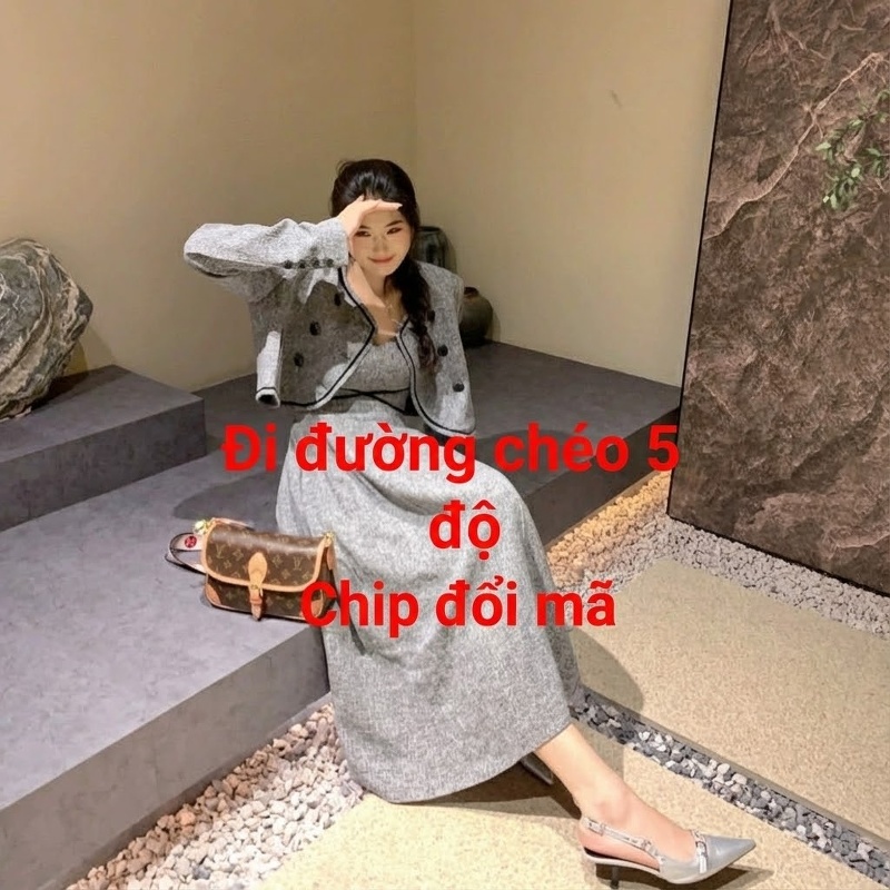 Túi Xách Tay Nữ Da Thật Dập Hoa Văn Cổ Điển Phong Cách Trung Niên Màu Nâu chi tiết 22