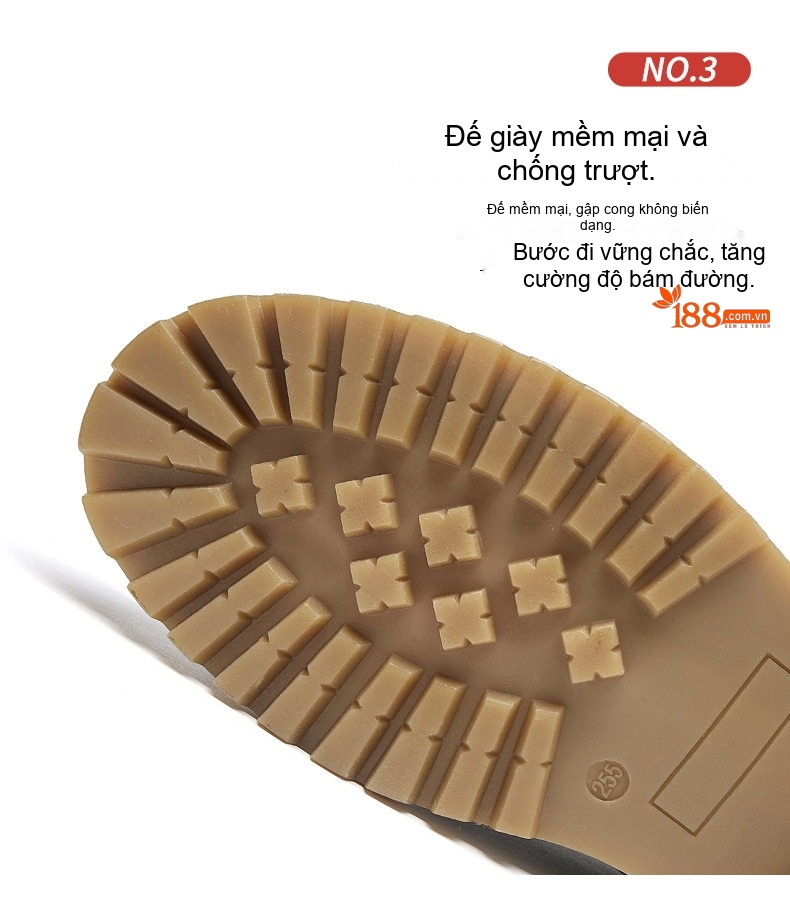Giày Oxford Nam Giày Da Mờ Buộc Dây Phong Cách Nhật Bản Chiều Cao Đế Khoảng 3cm Màu Đen, Nâu, Xám, Xanh... chi tiết 7