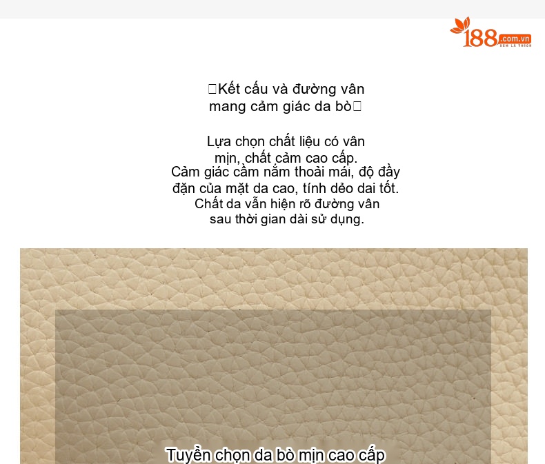 Túi Đeo Vai/Đeo Chéo Nữ Da Bò Cao Cấp Thiết Kế Pillow Bag Màu Trắng Ngà, Xanh Ngọc chi tiết 8