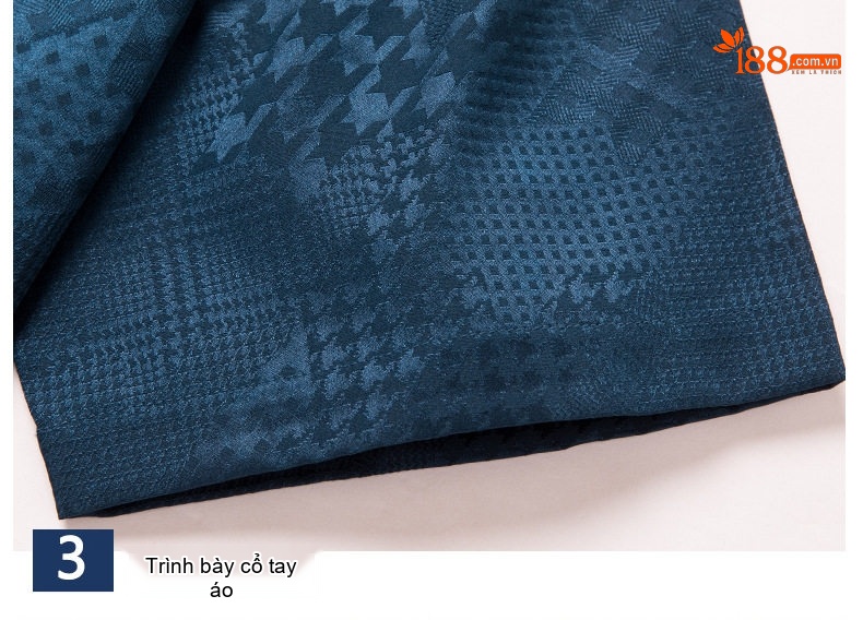 Áo Polo Nam Tay Ngắn Lụa Tơ Tằm Trung Niên Form Rộng Thoải Mái Màu Đen, Trắng, Xanh Navy chi tiết 21