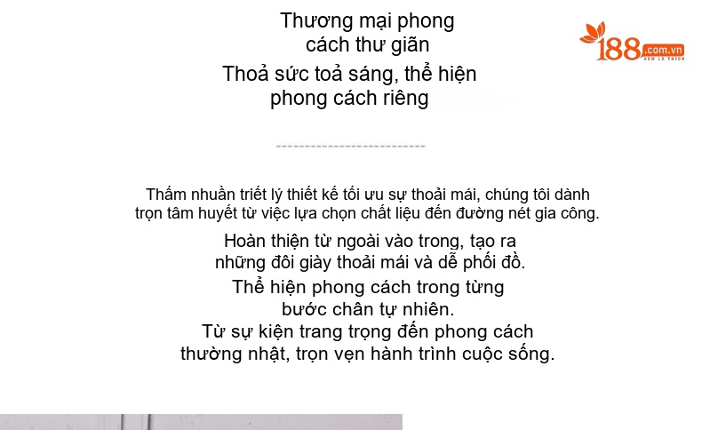 Giày Lười Nam Da Bò Mũi Nhọn Chiều Cao Đế Khoảng 3cm Màu Đen chi tiết 6