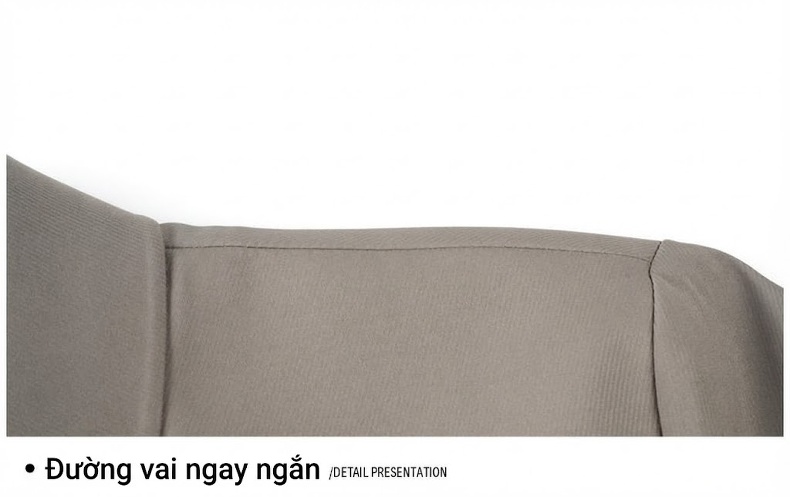 Áo Khoác Blazer Nam Cổ Bẻ Một Hàng Khuy Phong Cách Doanh Nhân Màu Xám, Xanh Navy chi tiết 16