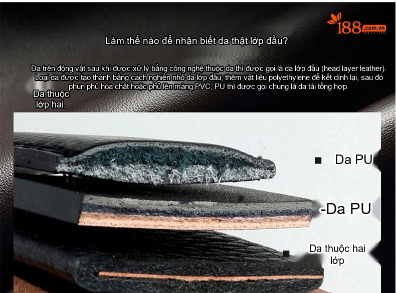 Áo Khoác Da Cừu Nam Cổ Bẻ Dáng Ôm Vừa Màu Đen, Nâu chi tiết 3