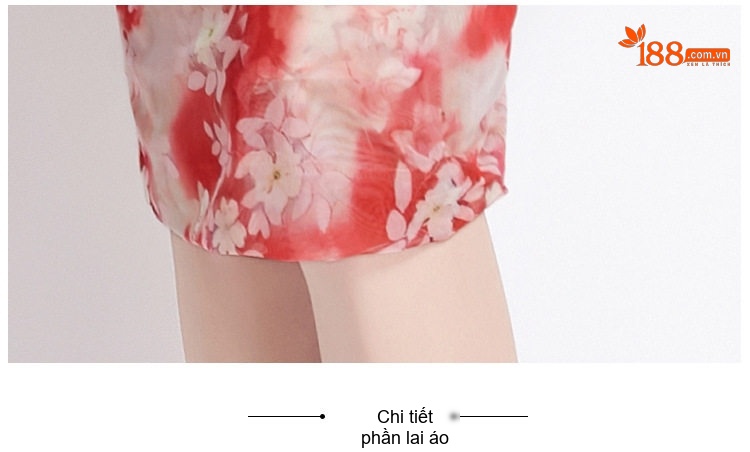 Đầm Ôm Body Nữ Vải Lưới Co Giãn Họa Tiết Hoa, Eo Cao Thanh Lịch chi tiết 11