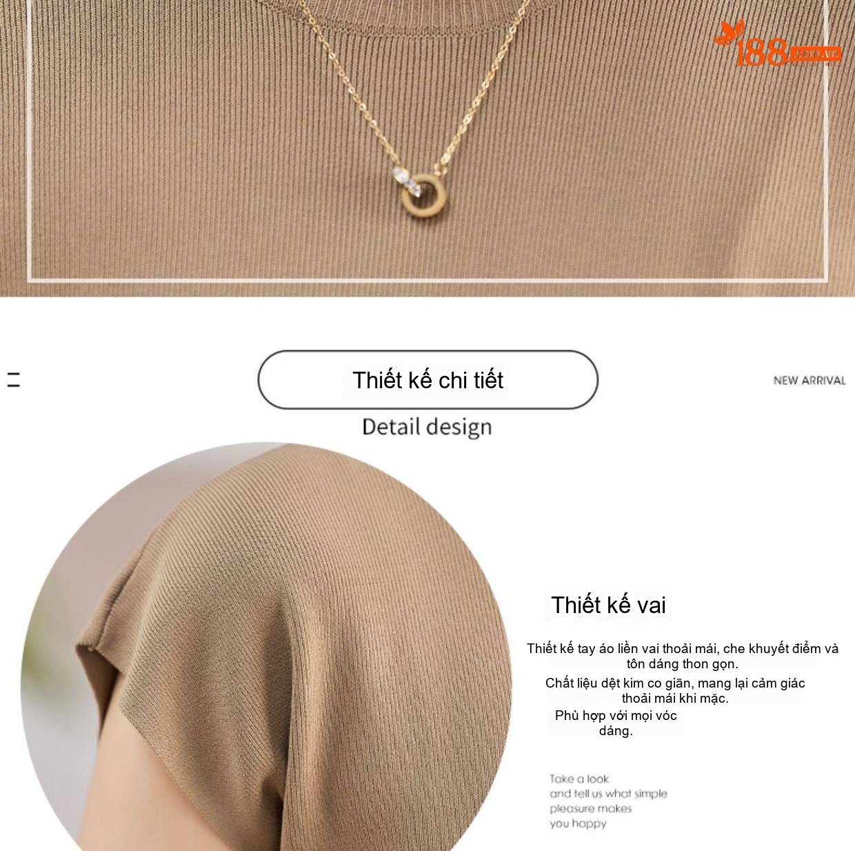Set Bộ Áo Thun Cộc Tay Và Chân Váy Voan dáng chữ A Thanh Lịch Màu Nâu, Đen chi tiết 6