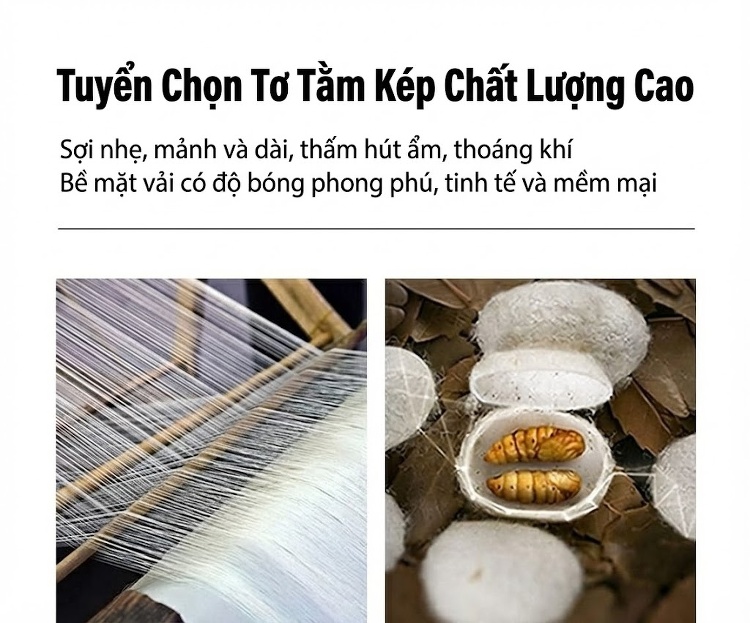 Áo Sơ Mi Nam Tay Ngắn Lụa Tằm Thượng Hạng Chống Nhăn Dáng Ôm Vừa Màu Trắng, Xanh, Xám, Đen... chi tiết 4