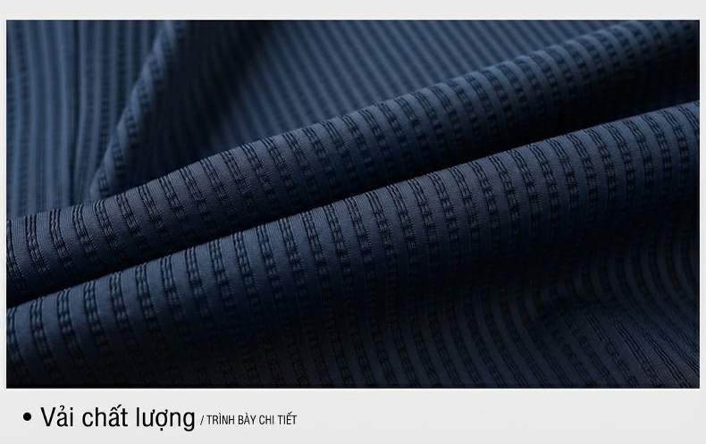 Áo Blazer Nam Vải Dệt Mỏng Dáng Ôm Phong Cách Hàn Quốc Màu Đen, Xám, Xanh Navy chi tiết 29