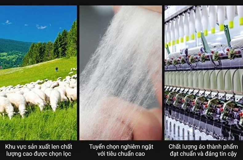 Áo Blazer Nam Wool (Lông Cừu) Dáng Ôm Vừa Chống Nhăn Phong Cách Doanh Nhân Màu Đen chi tiết 4