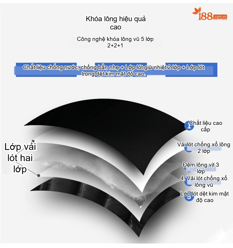 Áo Gile Phao Nam Lông Vũ Trắng Không Tay Giữ Ấm Cho Trung Niên Màu Đen, Be chi tiết 7
