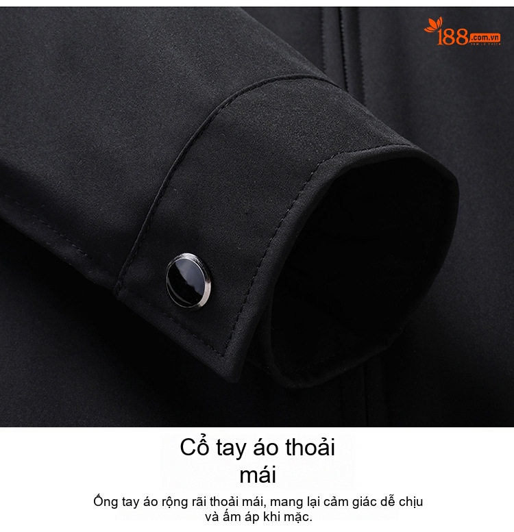 Áo Khoác Blazer Nam Mỏng Phong Cách Công Sở Màu Đen, Xanh Navy, Đỏ chi tiết 20