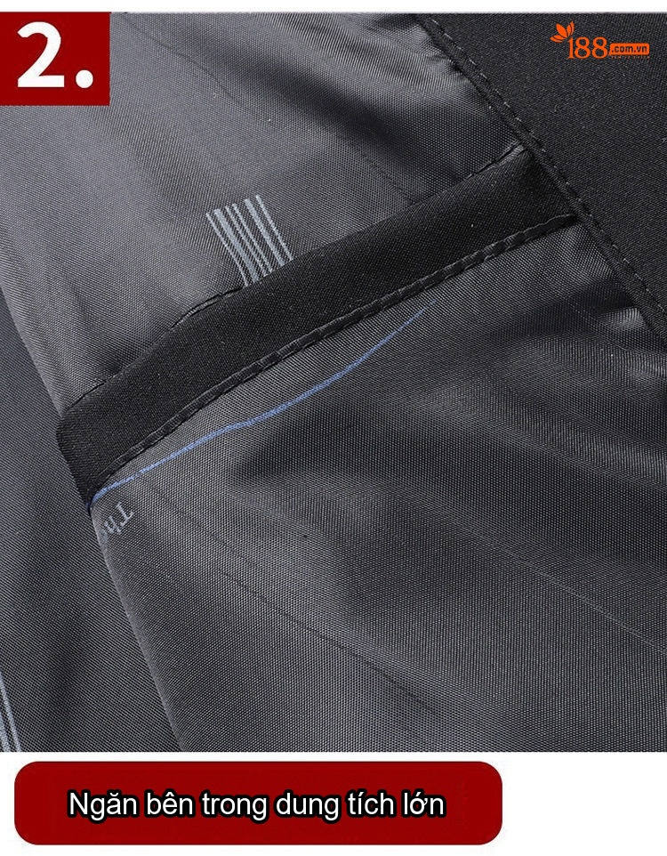 Áo Khoác Blazer Nam Mỏng Phong Cách Công Sở Màu Đen, Xanh Navy, Đỏ chi tiết 5