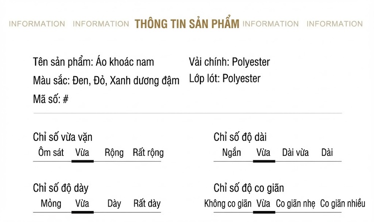 Áo Khoác Blazer Nam Mỏng Phong Cách Công Sở Màu Đen, Xanh Navy, Đỏ chi tiết 10