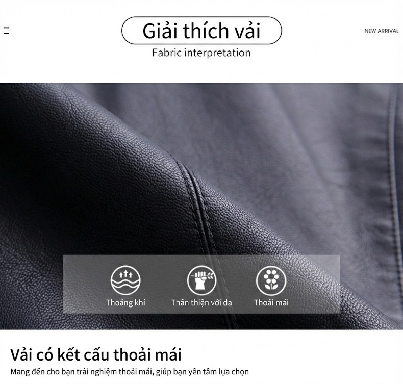 Áo Khoác Blazer Nữ Da Bóng Dáng Ngắn Phong Cách Hàn Quốc Màu Nâu, Đen chi tiết 6