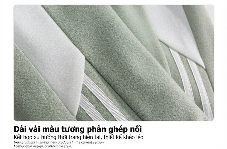 Áo Khoác Bomber Dáng Rộng Unisex Phong Cách Hàn Quốc Màu Trắng Kem, Đen, Xanh Mint, Hồng chi tiết 22
