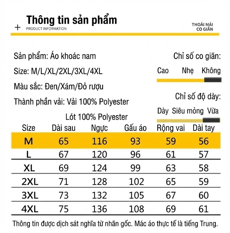 Áo Khoác Bomber Nam Cổ Bẻ Tay Bo Chun Phong Cách Quốc Triều Màu Đỏ, Đen, Xám... chi tiết 6