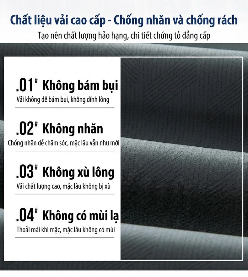 Áo Khoác Bomber Nam Mỏng Nhẹ Phong Cách Công Sở Màu Đen, Xám, Xanh Navy chi tiết 5