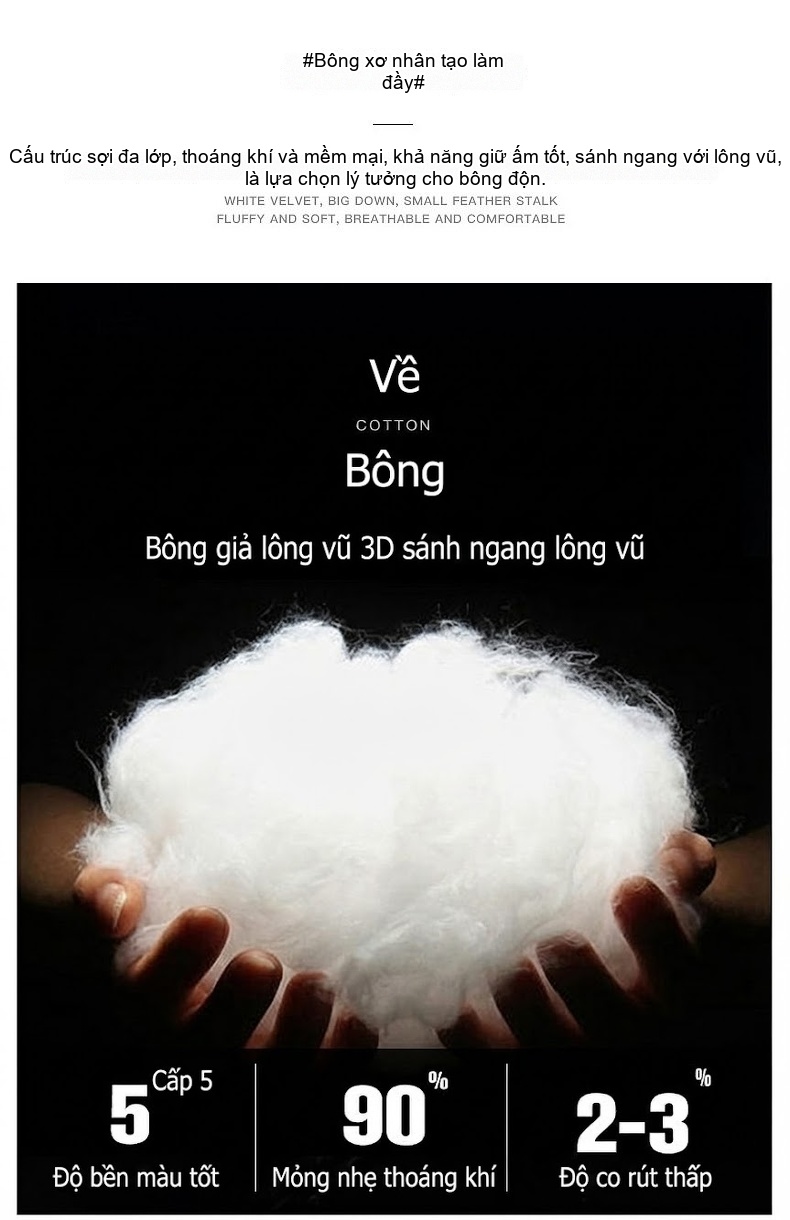 Áo Khoác Bông Nam Nữ Cotton Dáng Rộng Cổ Trụ Mùa Đông Màu Tím, Đỏ, Xanh Lá, Hồng... chi tiết 6