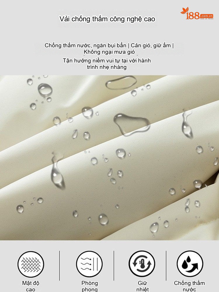 Áo Khoác Bông Nam Nữ Cotton Dáng Rộng Cổ Trụ Mùa Đông Màu Tím, Đỏ, Xanh Lá, Hồng...