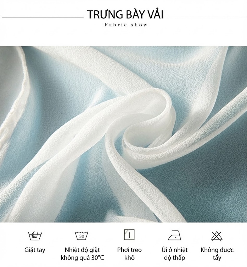 Áo Khoác Cardigan Nữ Mỏng Mặc Ngoài Chống Nắng Lụa Tằm Váy Ngắn Ren Đi Biển Màu Trắng chi tiết 4
