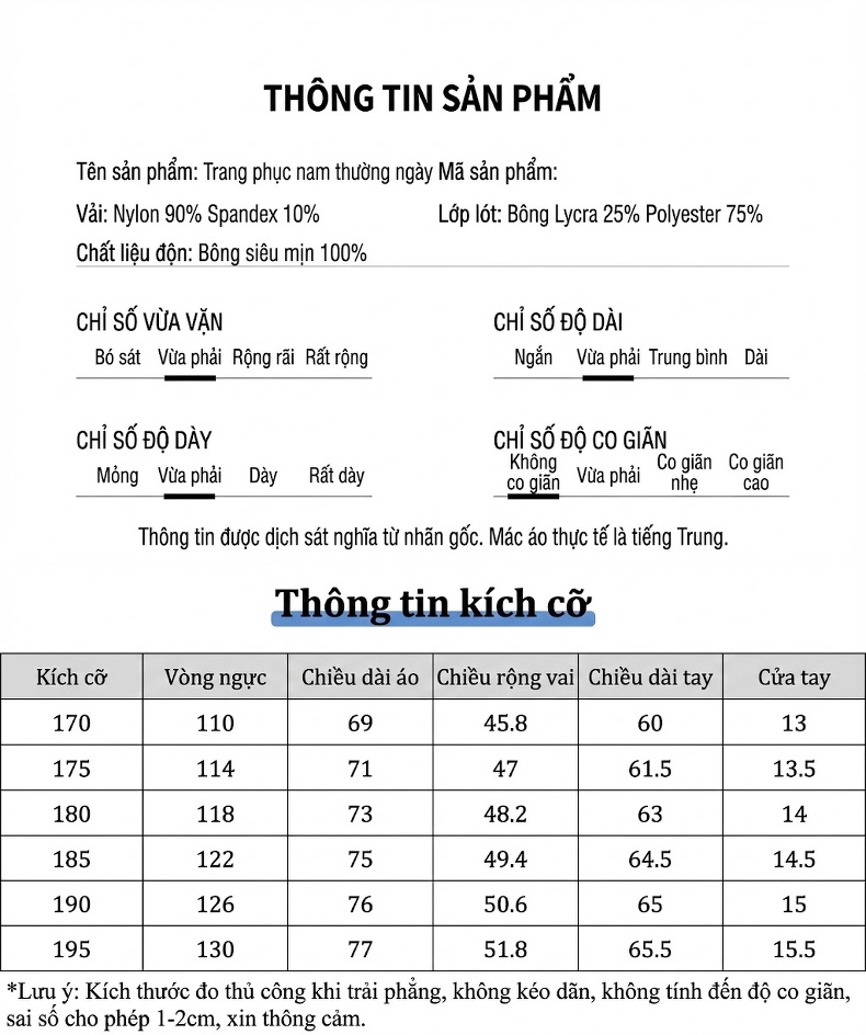 Áo Khoác Cotton Nam Trung Niên Họa Tiết Ô Vuông Nhẹ Mỏng Phong Cách Công Sở Màu Xanh Đen chi tiết 5