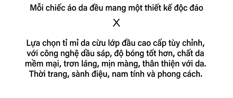 Áo Khoác Da Cừu Nam Dáng Ôm Cổ Trụ Phong Cách Retro Màu Nâu chi tiết 2