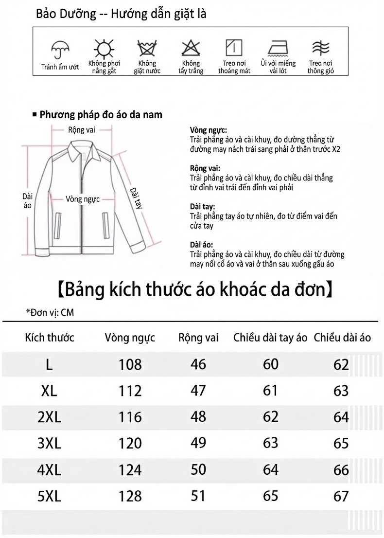 Áo Khoác Da Cừu Nam Dáng Ôm Khóa Kéo Cổ Trụ Màu Đen chi tiết 3