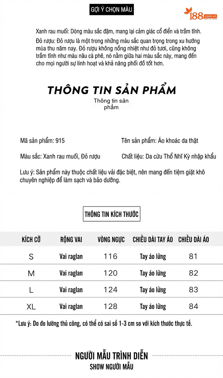 Áo khoác da cừu nữ dáng dài vừa phong cách Hàn Quốc cổ tròn tay bồng chi tiết 1