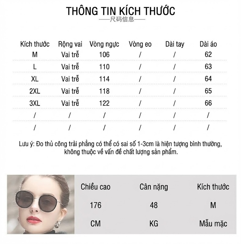 Áo Khoác Da Cừu Nữ Dáng Ngắn Eo Cao Màu Đỏ, Nâu chi tiết 4