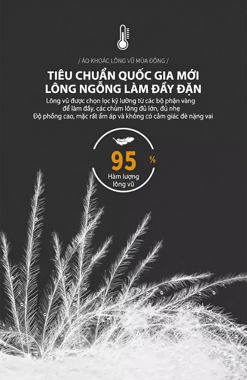 Áo Khoác Da Dê Nam Da Thật Lót Lông Vũ Có Mũ Trùm Đầu Dáng Ngắn Màu Đen chi tiết 6