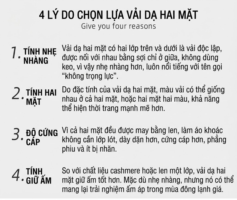 Áo Khoác Dạ Nam 100% Lông Cừu Mũ Trùm Đầu Dáng Dài Lót Nhung Màu Be, Đen chi tiết 5