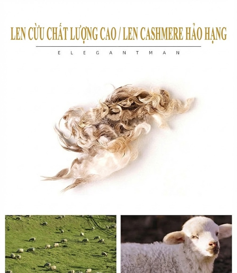 Áo Khoác Dạ Nam Dáng Dài Cổ chữ Vest Lót Lông Vũ Tháo Rời Màu Nâu, Đen, Xám chi tiết 6