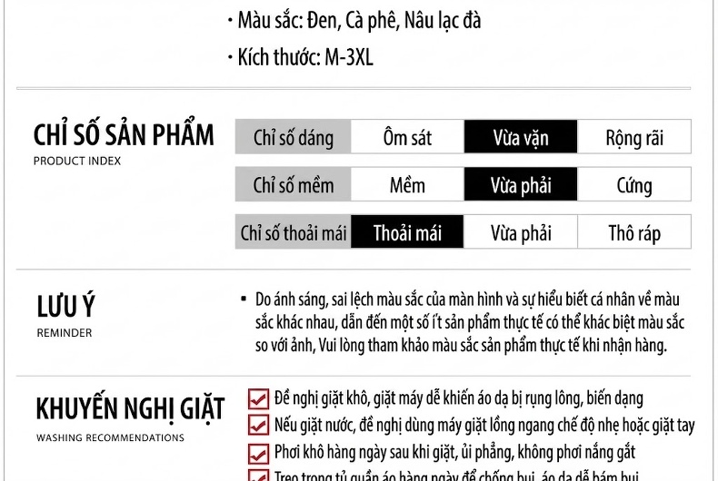 Áo Khoác Dạ Nam Dáng Dài Double Breasted Thủ Công Màu Đen, Nâu, Be chi tiết 5