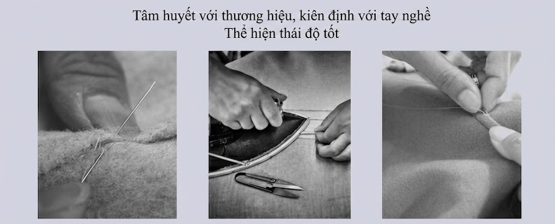 Áo Khoác Dạ Nam Dáng Dài Hai Hàng Khuy Lót Lông Vũ Trắng Tháo Rời Được chi tiết 10