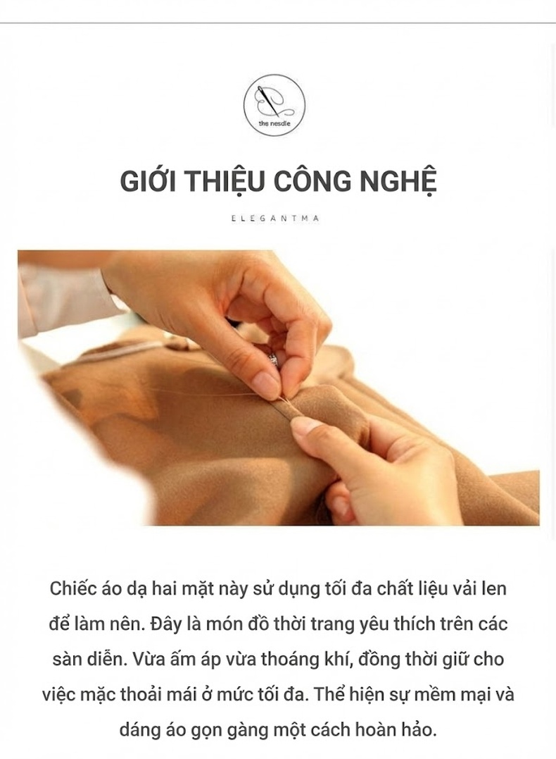 Áo Khoác Dạ Nam Dáng Dài Hai Mặt Lót Lông Vũ Có Thể Tháo Rời Màu Xanh Navy chi tiết 6